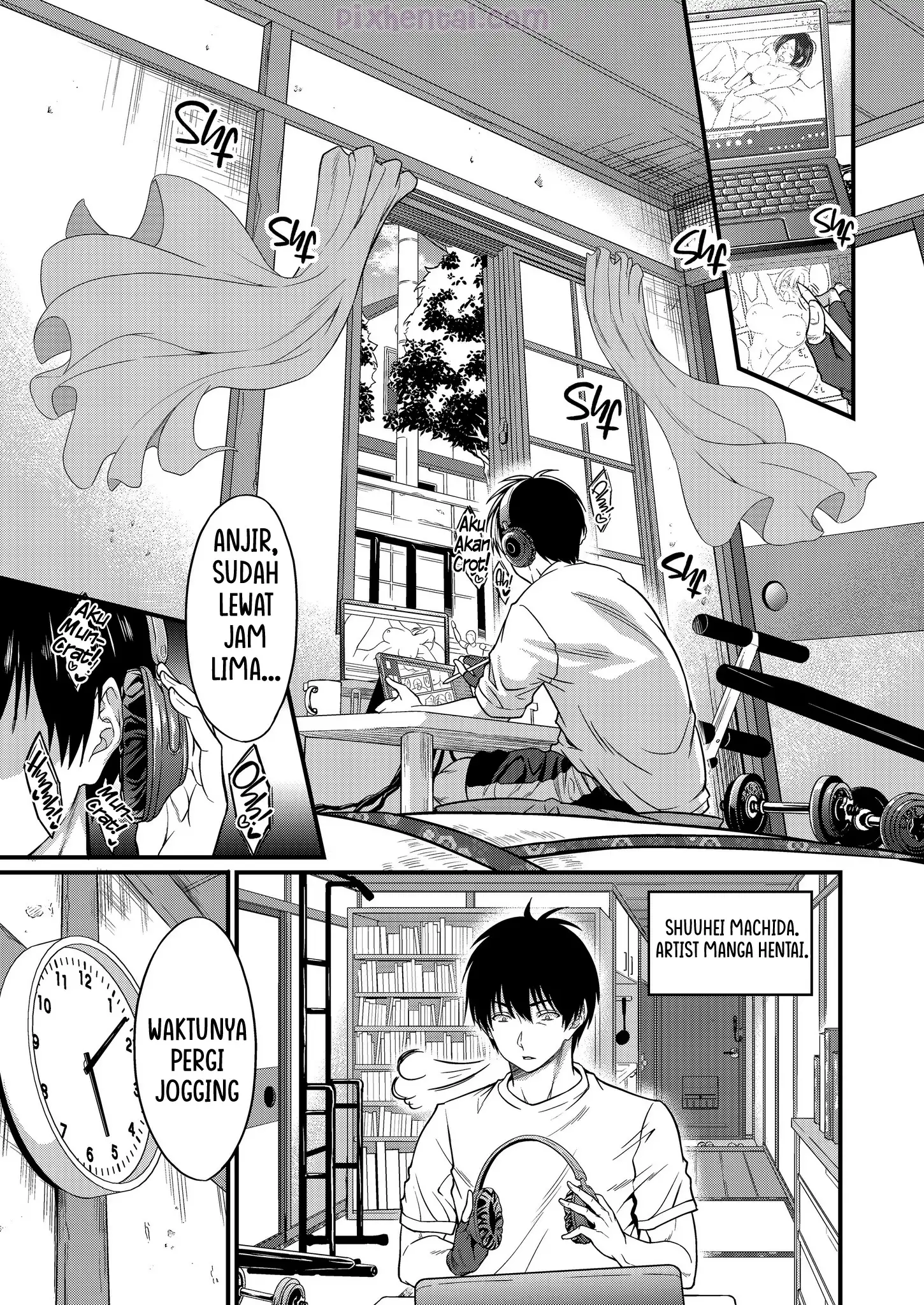 Komik hentai xxx manga sex bokep Yojouhan Ikken Apart de Komochi Dosukebe Rinjin to Asedaku Noukou na Otsukiai 2